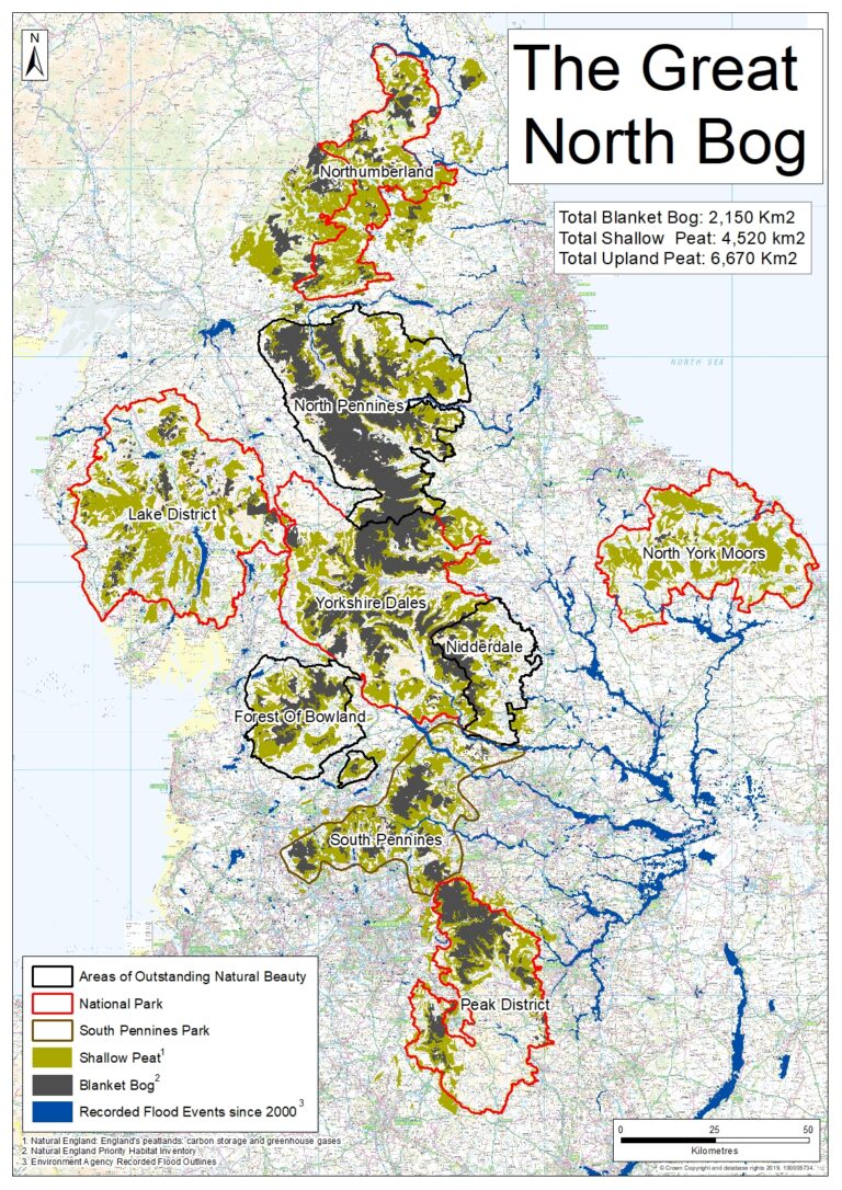 The Great North Bog Map The Great North Bog
